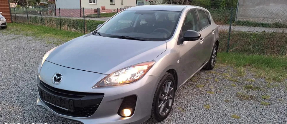 mazda Mazda 3 cena 31900 przebieg: 219300, rok produkcji 2013 z Bielawa